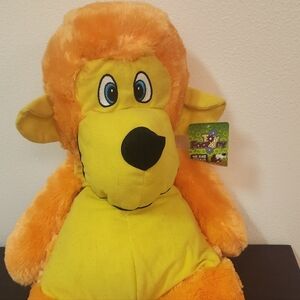 NWT Orange Plush Monkey Gorilla, 31 Inches